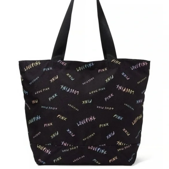NWT PINK Victoria's Secret Weekender Tote Bag - Picture 3 of 4